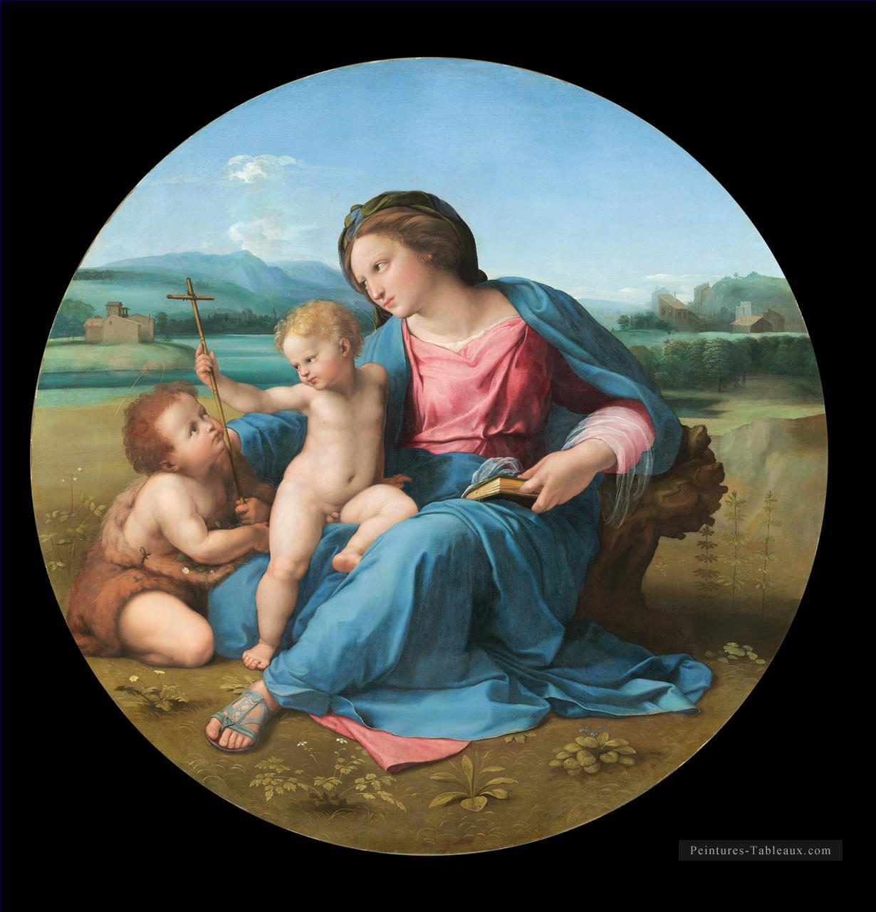 L’Alba Madonna Renaissance Raphaël Peintures à l'huile